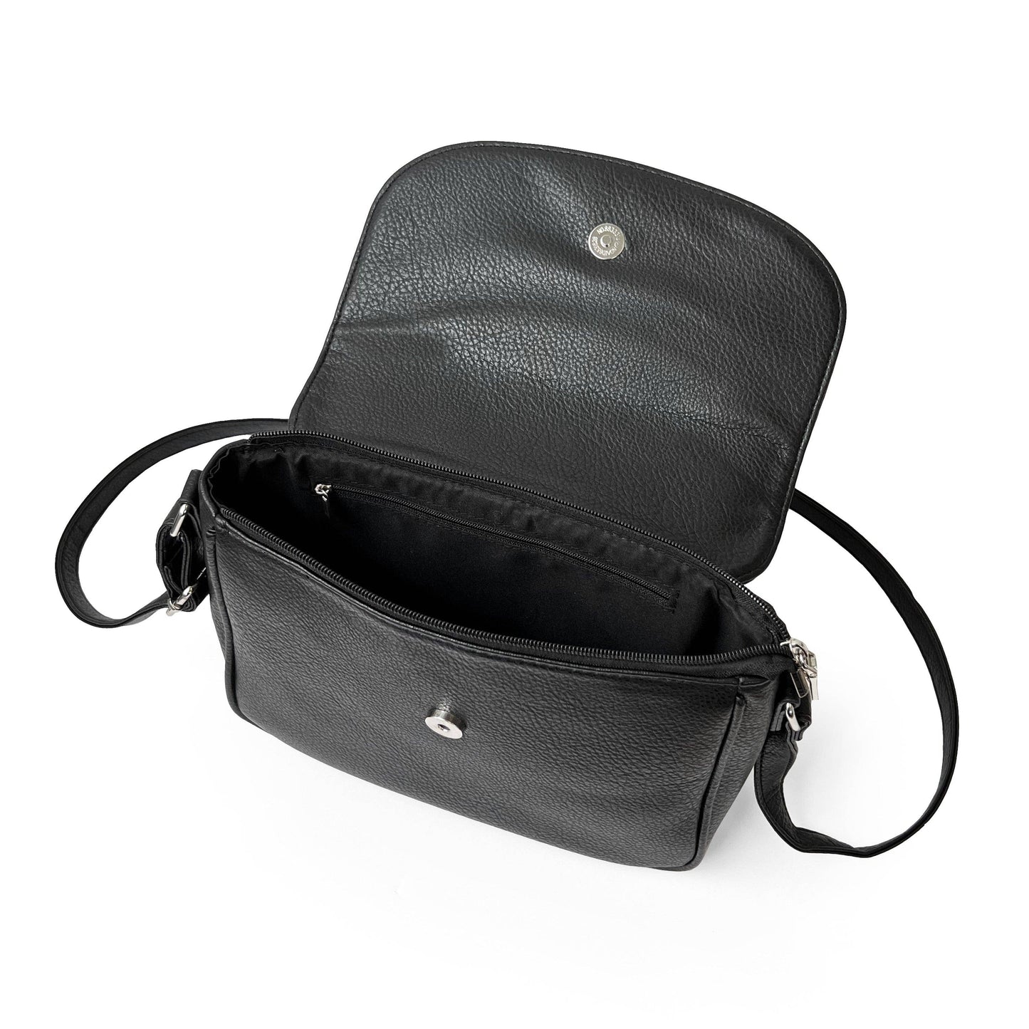 Crossbody Bag with Front Flap