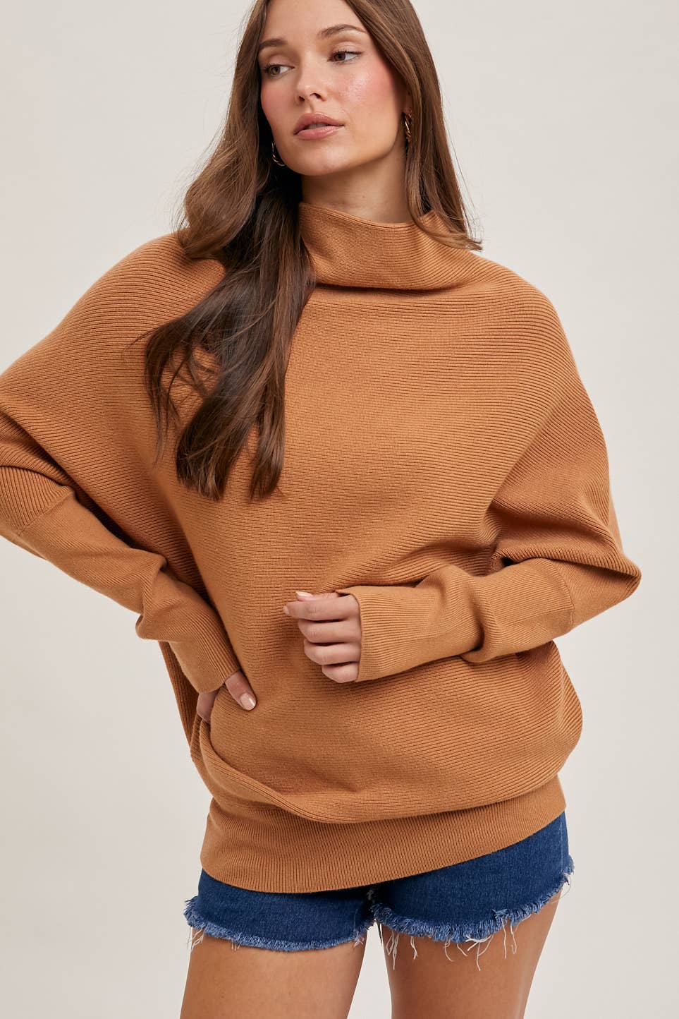 Slouch Neck Pullover