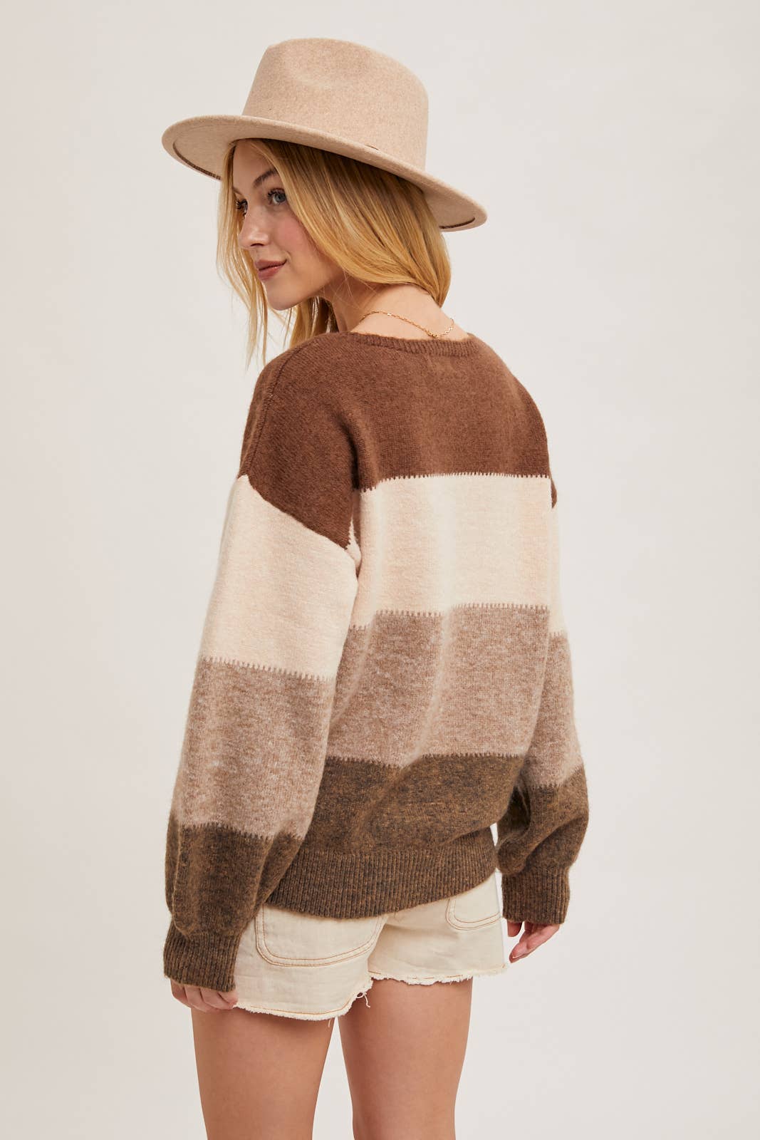 Colour Block Pullover