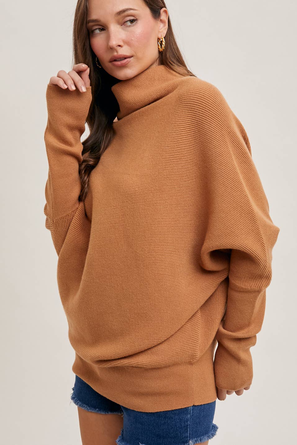 Slouch Neck Pullover