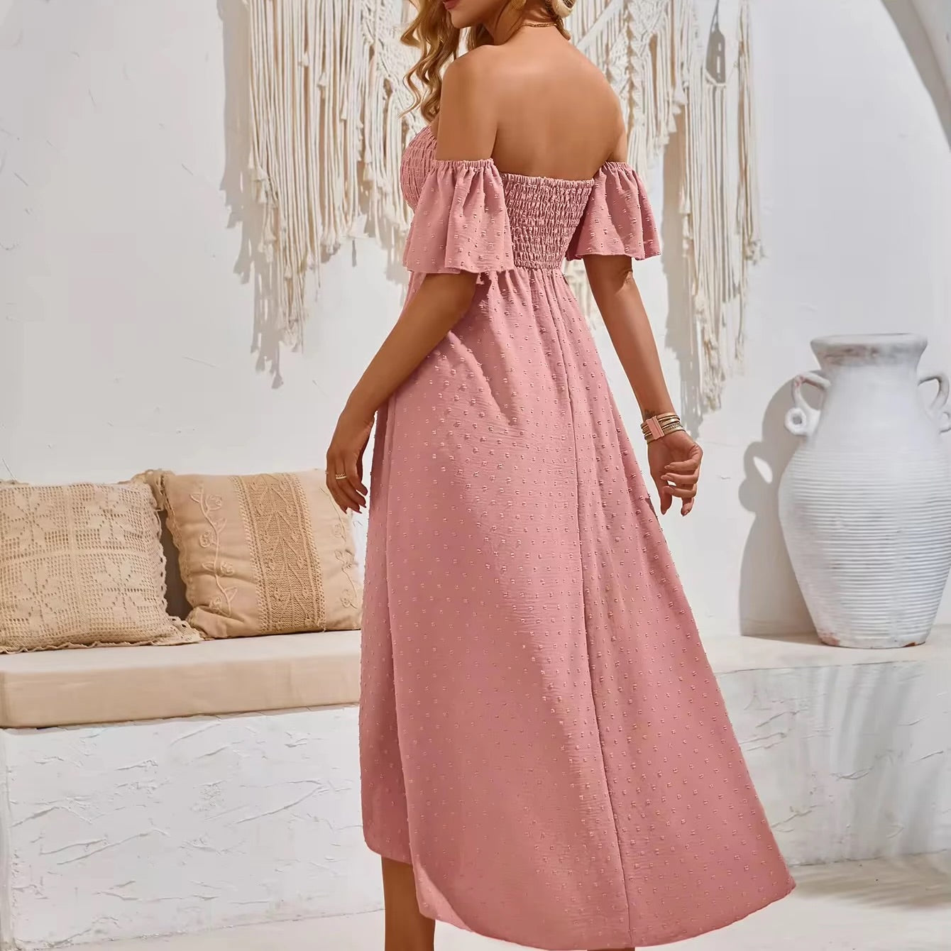 Waterfall Wrap Dress