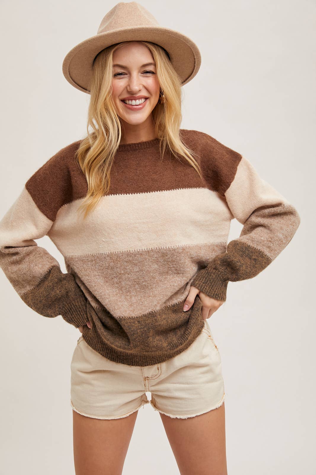 Colour Block Pullover