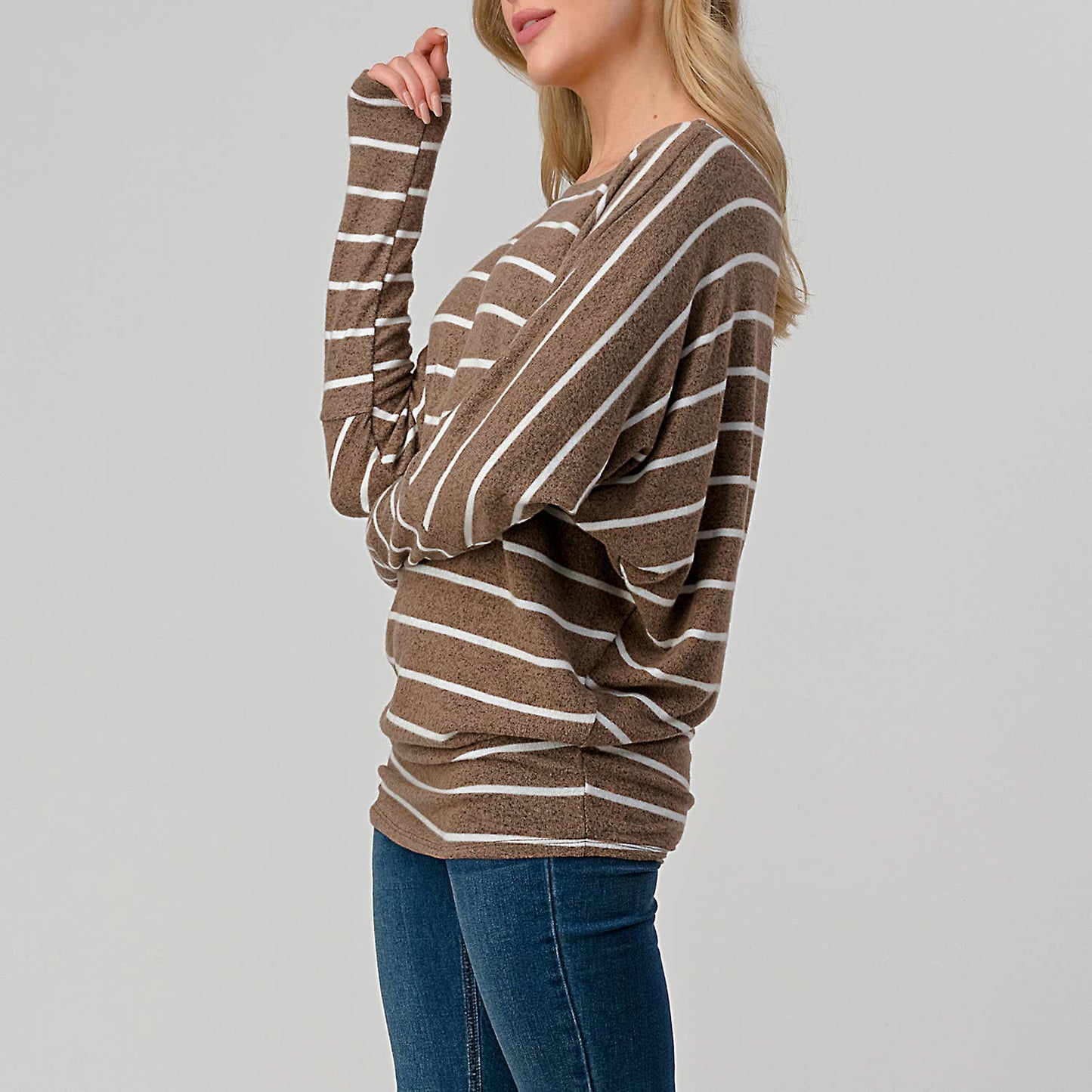 Long Dolman Sleeve Top