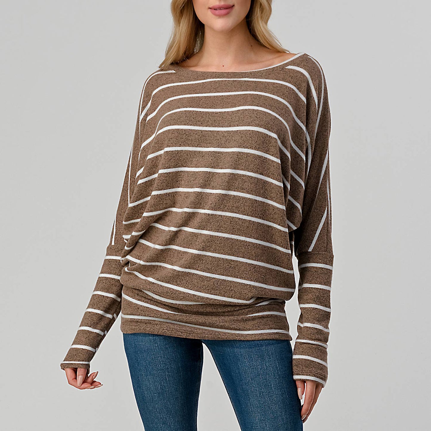 Long Dolman Sleeve Top