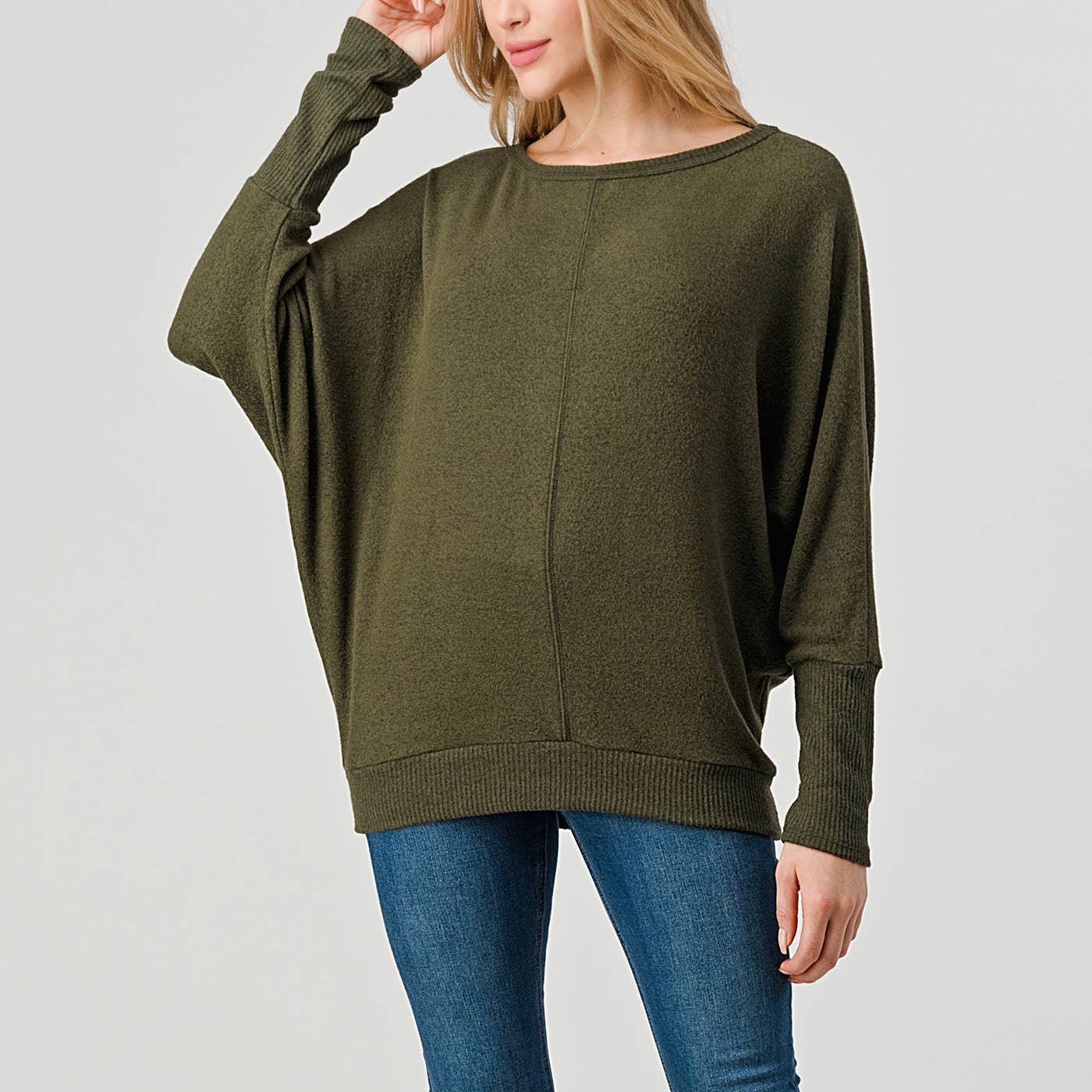 Long Sleeve Dolman Top