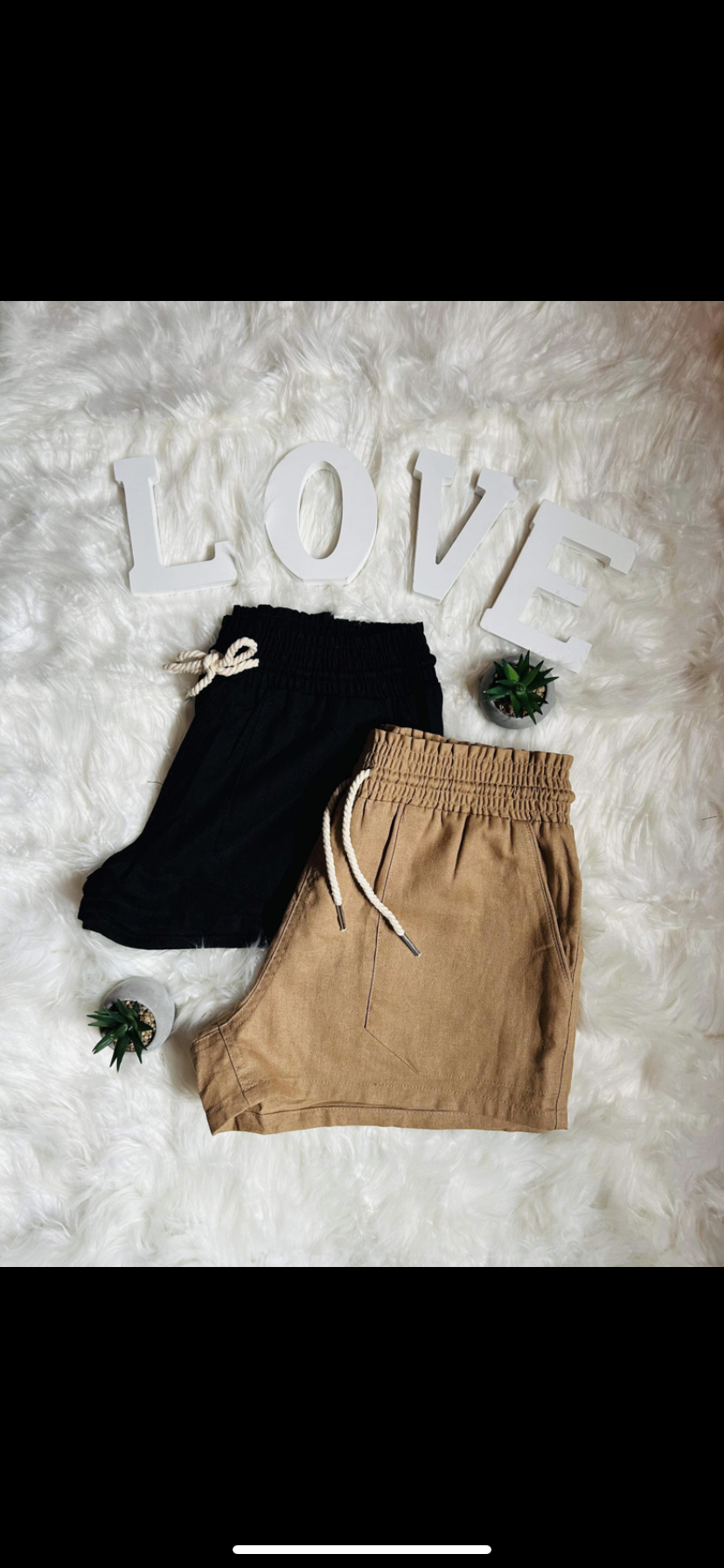 Linen Shorts