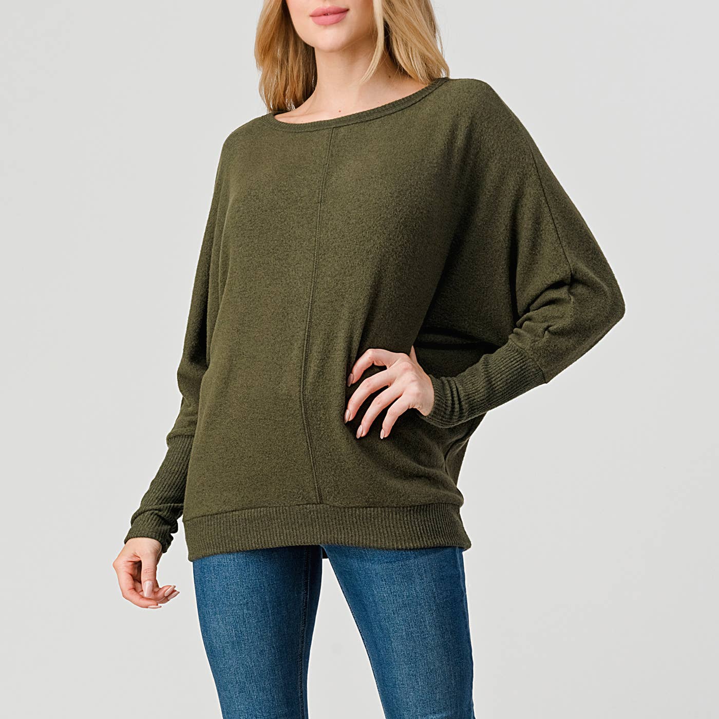 Long Sleeve Dolman Top